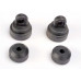 Shock Cap & Bottom Black (2+2) Ultra-Shocks