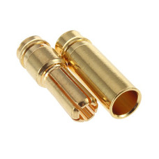 Izjaucams savienojums 5mm zelta (1 pāris)