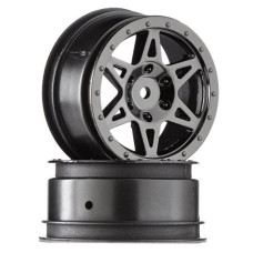 Wheel Black Chrome Front (2) Raider