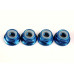 Locking nut M5 Blue Aluminium (4)