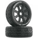 Tires & Wheels Bandito 1/8 Buggy Black Soft (2)* 