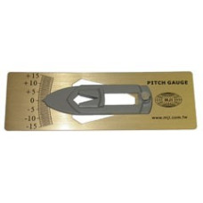 Lāpstiņu slīpuma mērītājs.(aluminija)