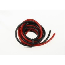 Силиконовый провод 12AWG, 1 м (красный, черный)